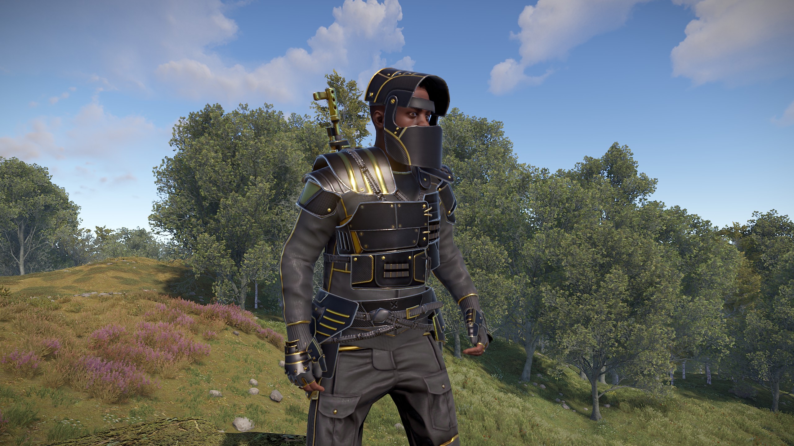 Black Gold Helmet thumbnail 4