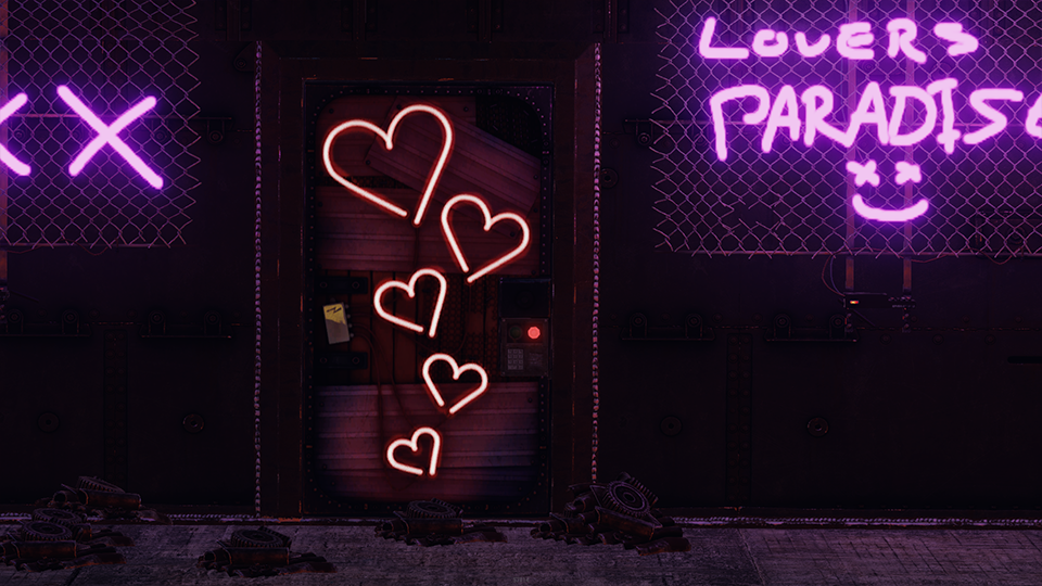 Lovers Sheet Metal Door thumbnail 2