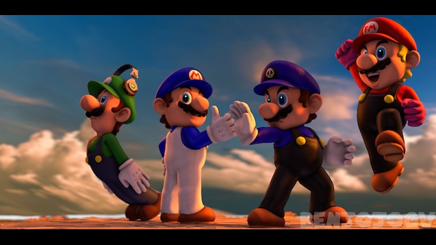 Steam Atölyesi::HD Enhanced Mario & Luigi Pack (Old, needs update)