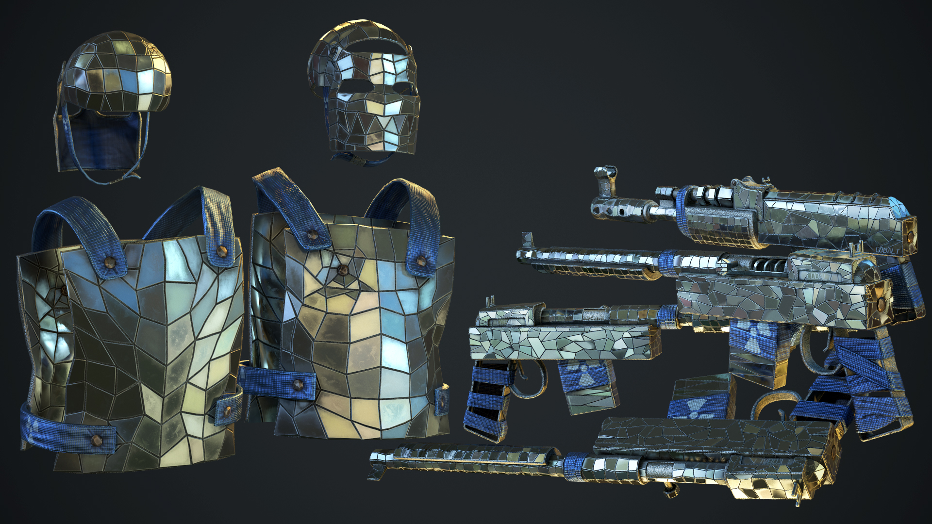 Shattered Mirror Facemask screenshot 1
