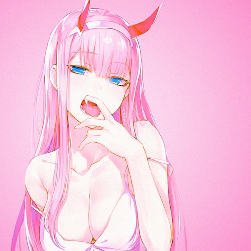 Steam Workshop::Zero Two Sexy/Hot Anime Girl Art Style