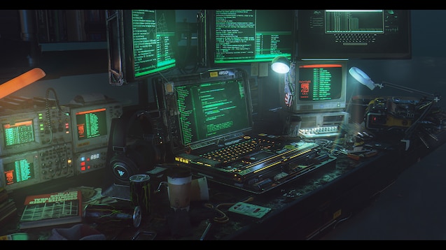 Steam Workshop::Coding Desk