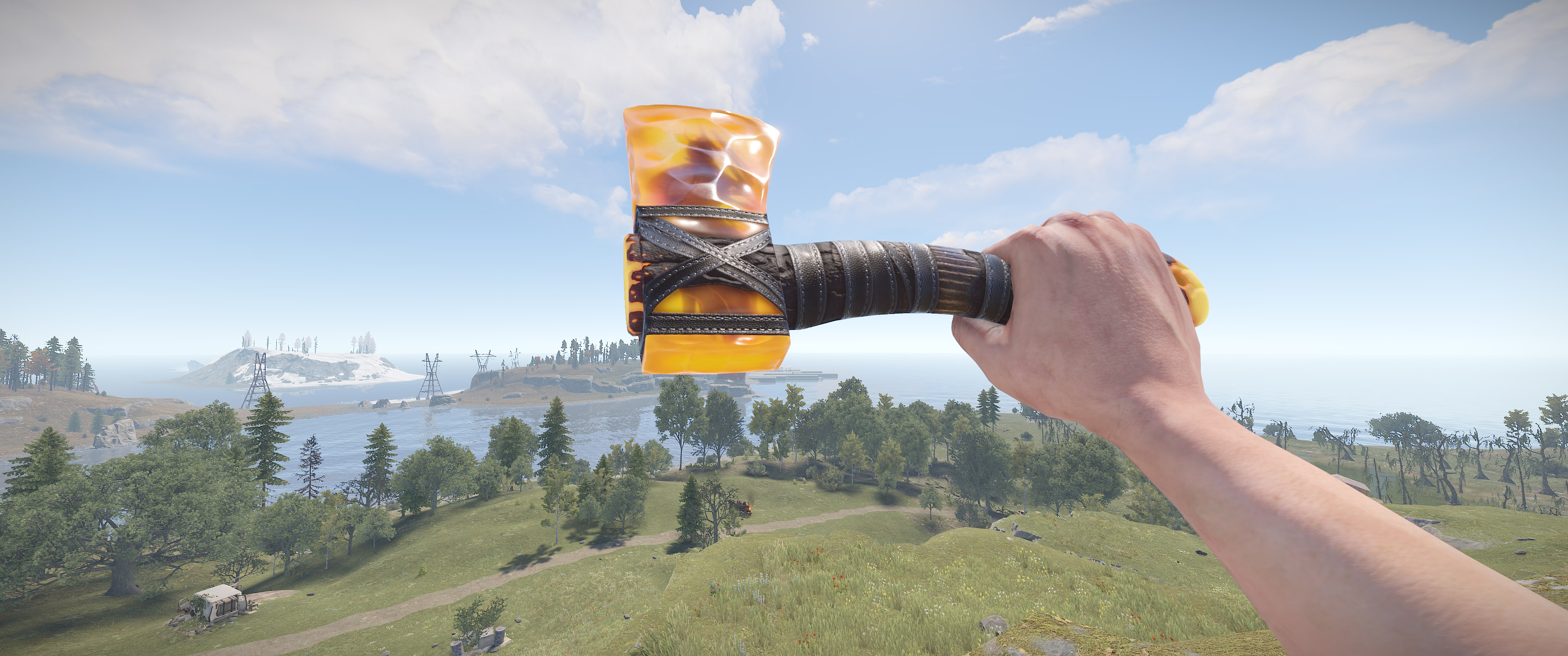 Ancient Amber Hatchet thumbnail 5