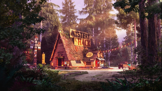 Steam Workshop::Mystery Shack [Day/Night Cycle]