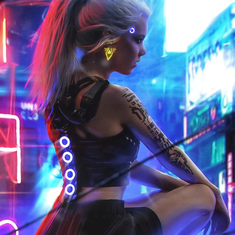 Cyberpunk - Girl