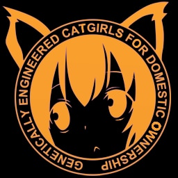 Genetically Engineered Catgirls for Domestic Ownership! (Black) | Mask