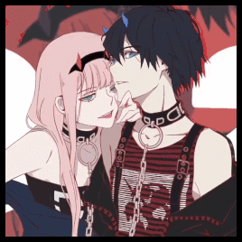 Steam Workshop::Darling in the Franxx - Zero Two and Hiro - Animated