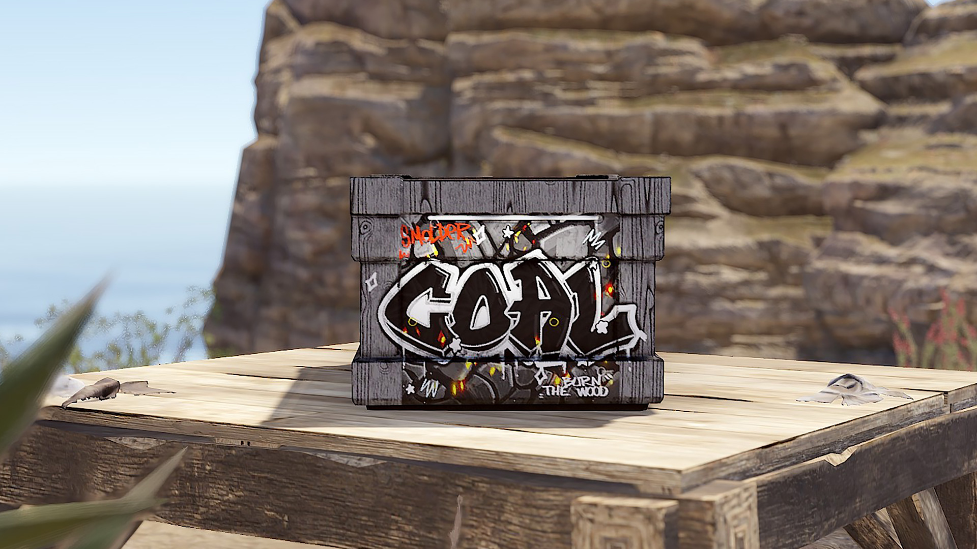 Graffiti Charcoal Storage thumbnail 7
