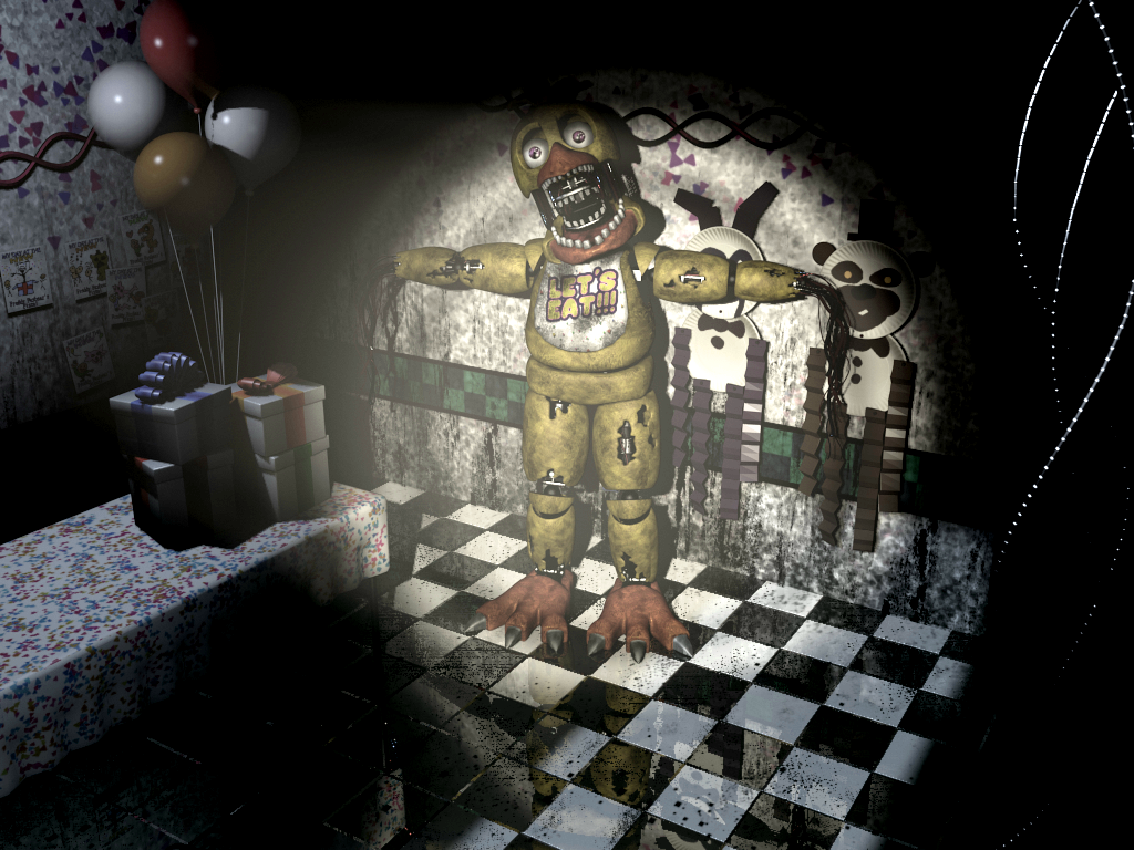 Withered Withered Chica by Fazboggle, Five Nights at Freddy's