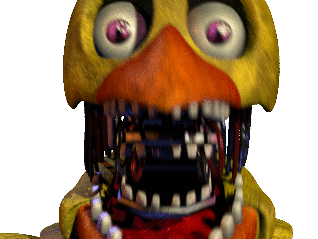 Animatronic #2: Withered Chica.