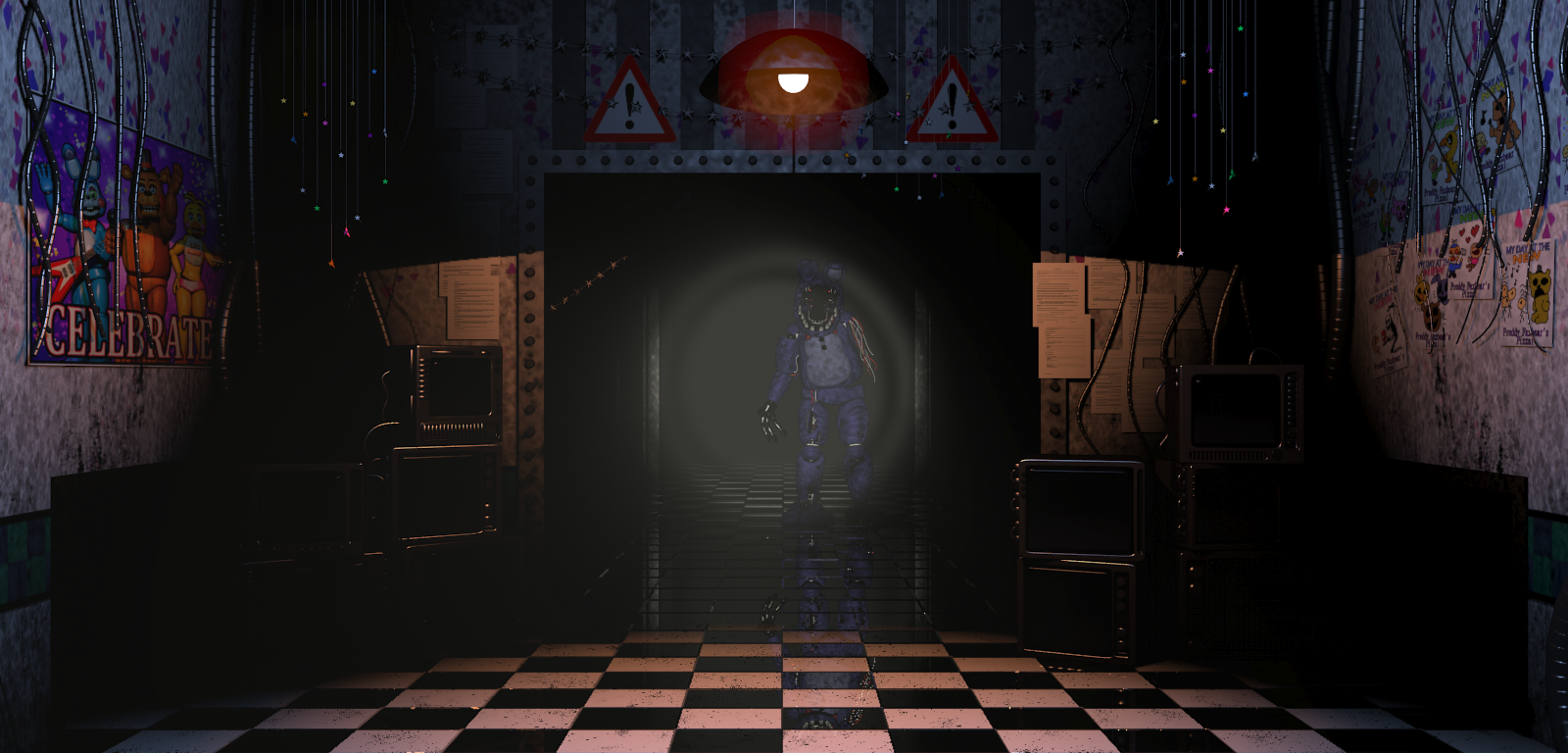 According to the FNAF 2 mini game map, toy Freddy could have