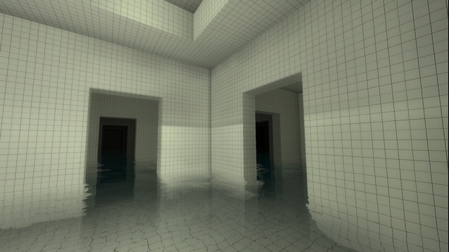Backrooms - Poolrooms Modular Horror Environment