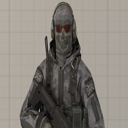 EXCLUSIVE Ghost mask CoDMW2 -  Portugal