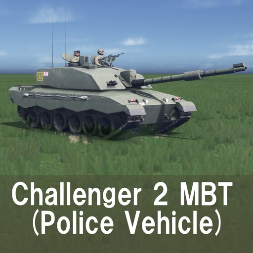 Modtager Skal tilpasningsevne Steamワークショップ::Challenger 2 MBT (Police Vehicle)