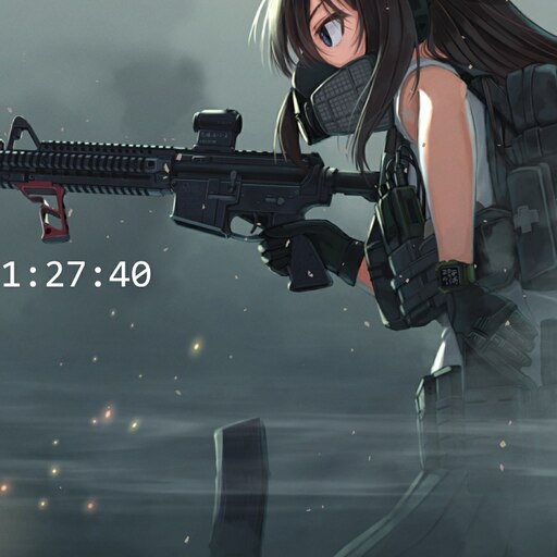 Steam Workshop::Escape from Tarkov Soldier Anime Girl