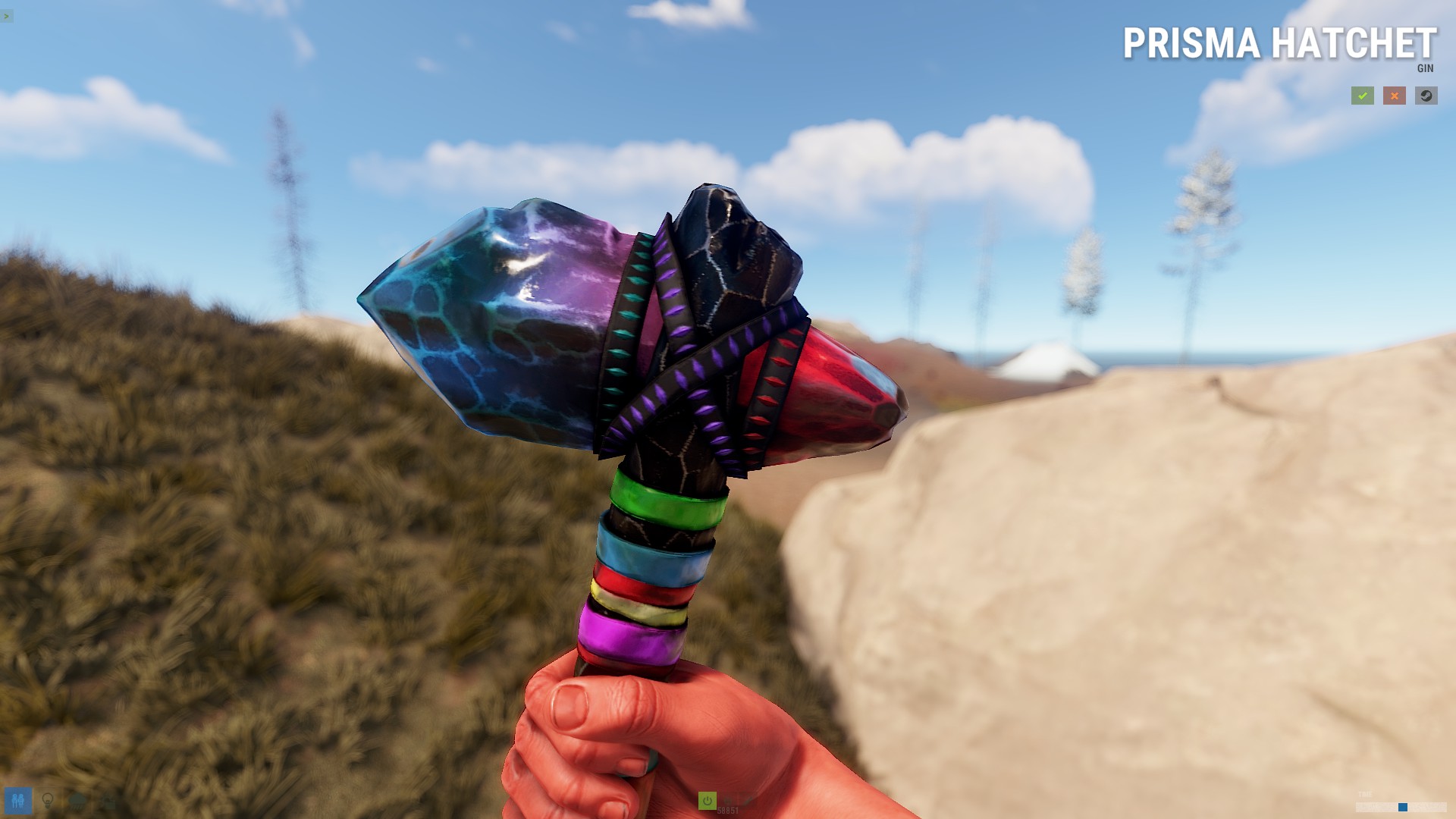 Prisma Stone Hatchet thumbnail 4