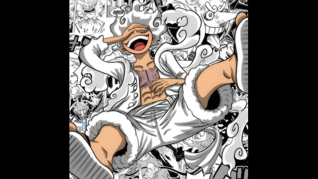 Steam Workshop::Luffy gear 5 (manga panels)