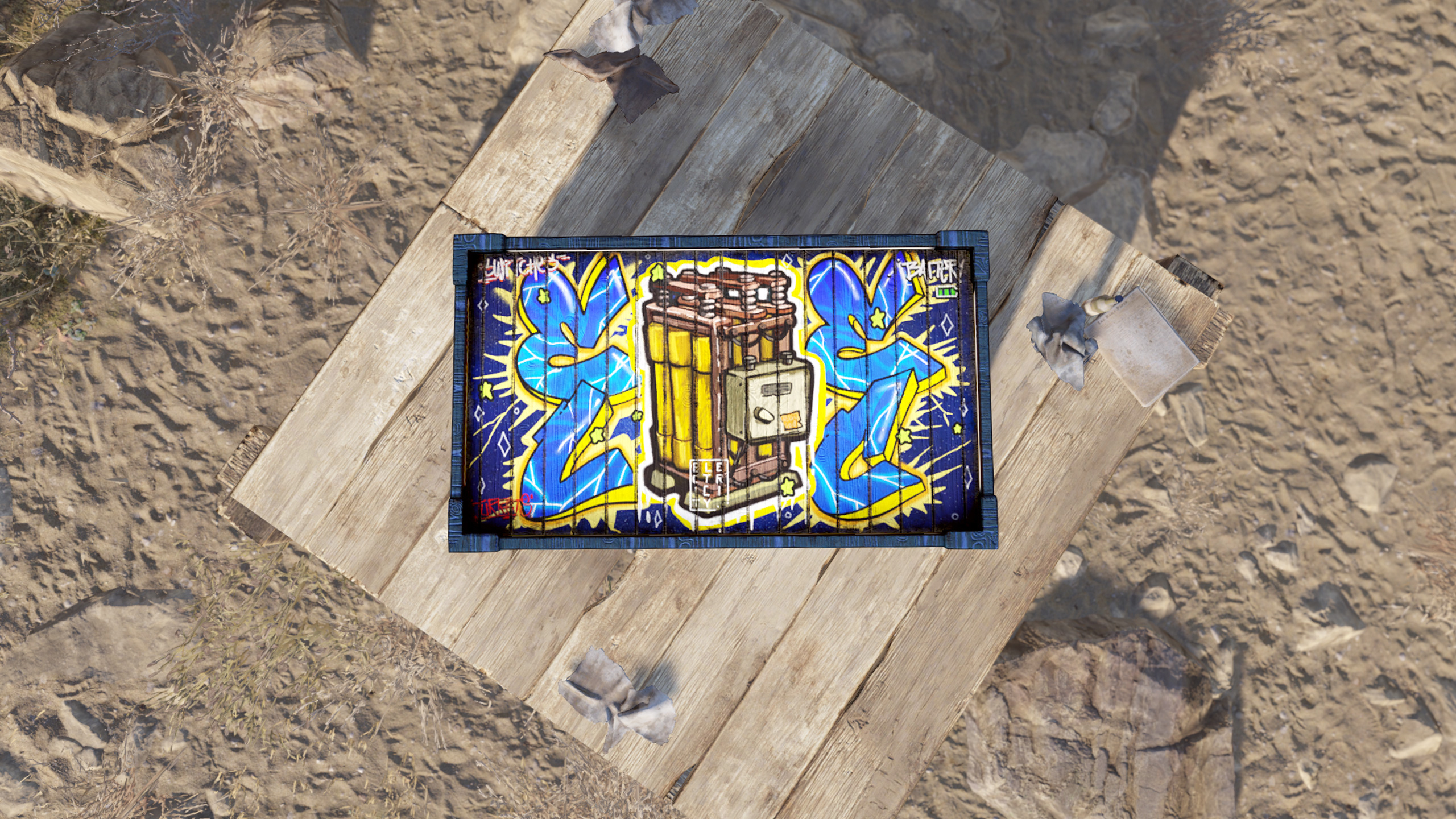 Graffiti Electrical Storage screenshot 1