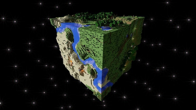The planets of the minecraft solar system