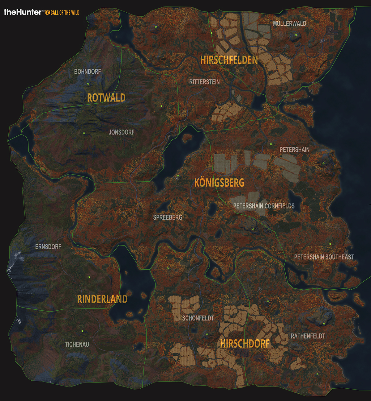 Steam Community Guide The Hunter Call Of The Wild Maps