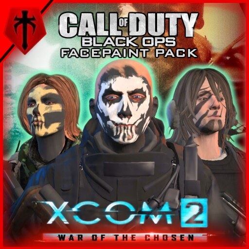 Steam Workshop::[WOTC] 'Call of Duty: Black Ops' Face Paint Pack