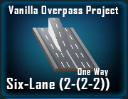 Vanilla Overpass Project Six-Lane (2-(2-2)) - Skymods