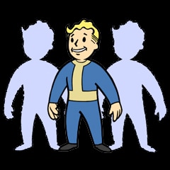 Fallout NV Quick Start guide. @Lvl2, in the strip, 2 companions