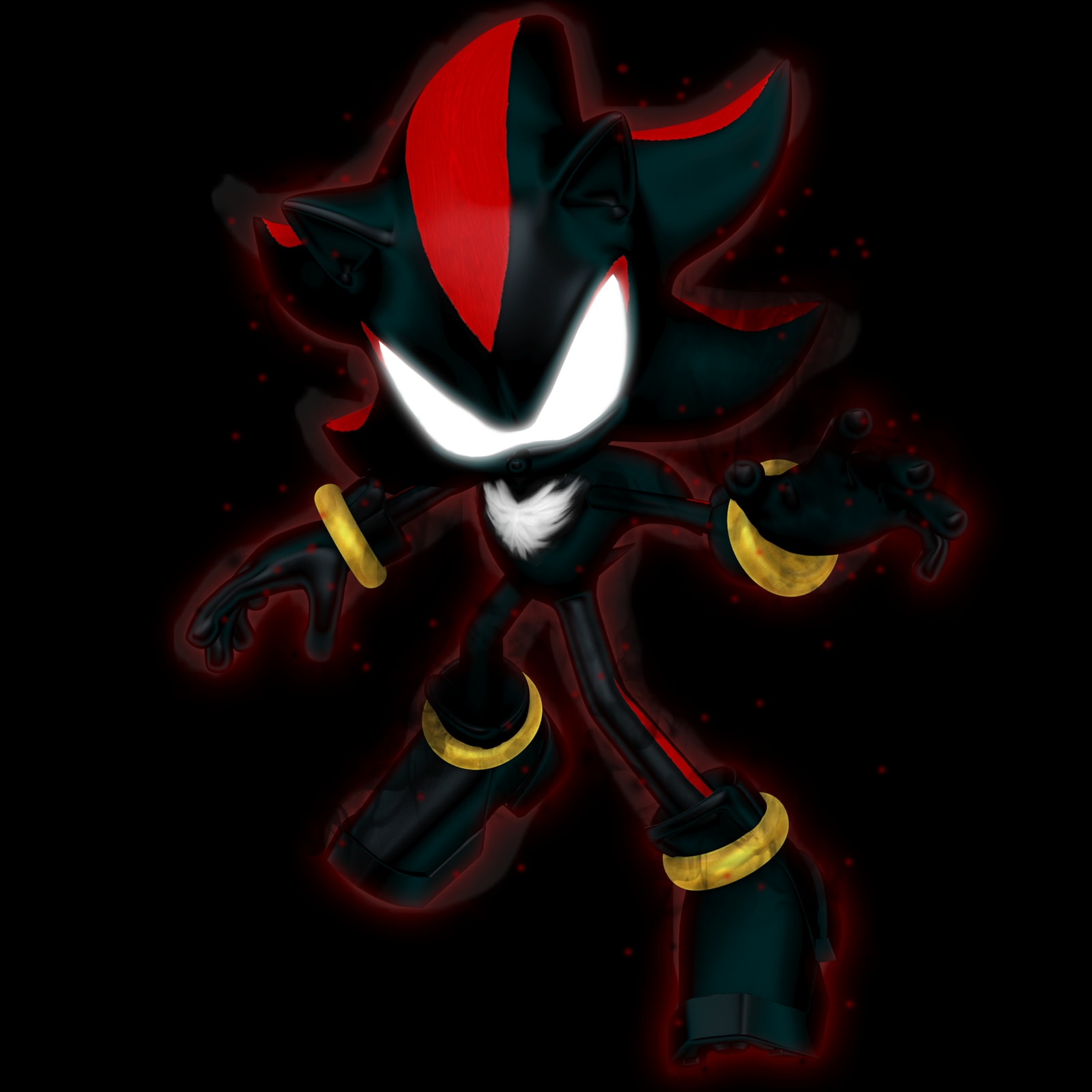 Wii - Sonic and the Secret Rings - Darkspine Sonic - The Models Resource