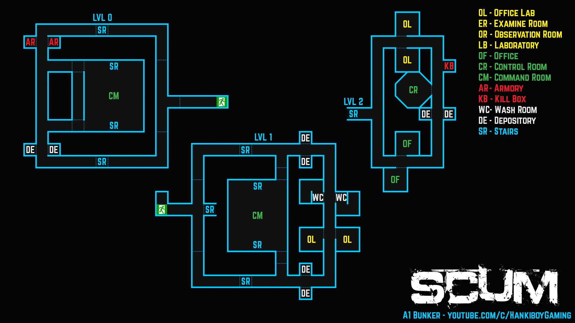 Steam Community :: Guide :: All the scum bunker maps