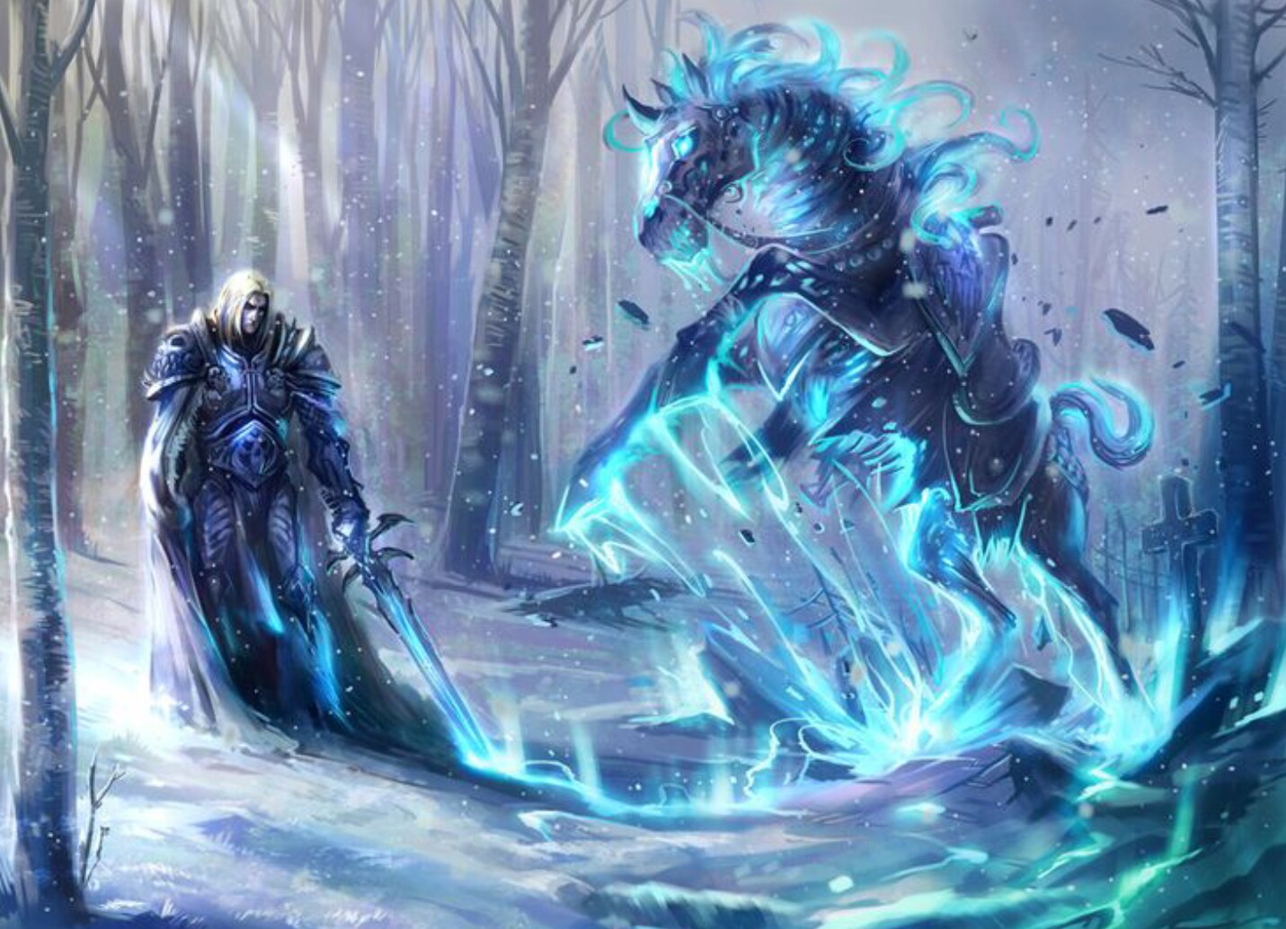 Повелители мороза. Артас рыцарь смерти. Ледяной Король варкрафт. Артас и непобедимый. Warcraft Артас конь.
