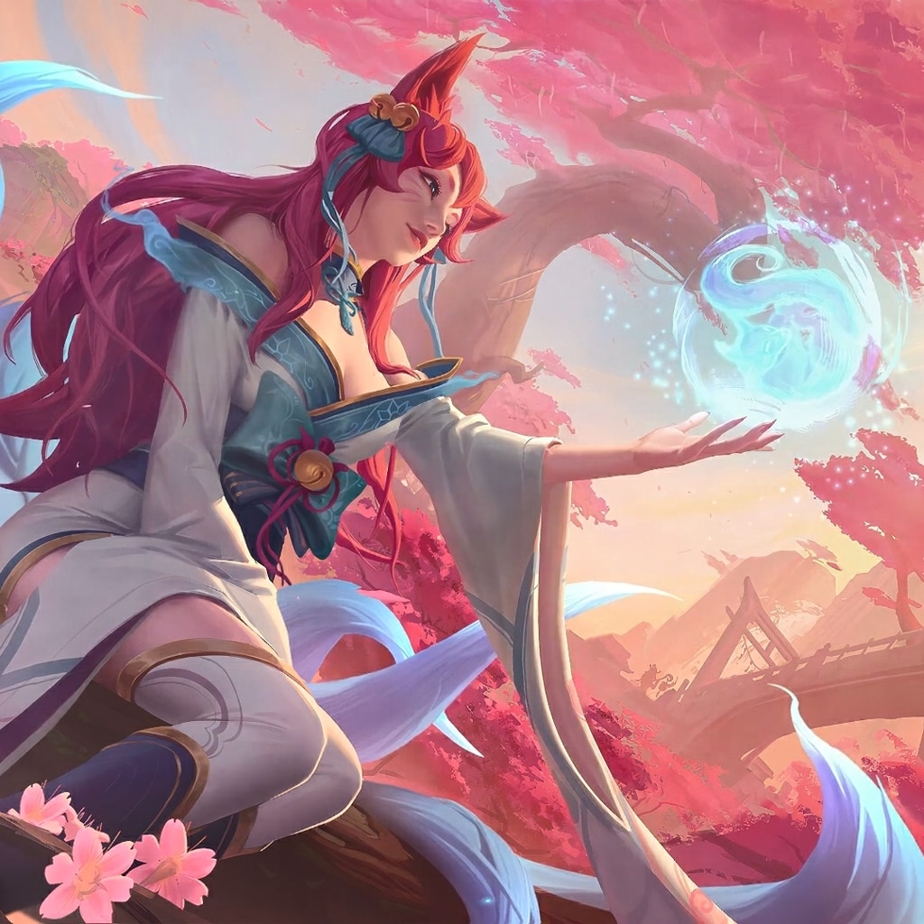 Ahri Spirit Blossom | Animated