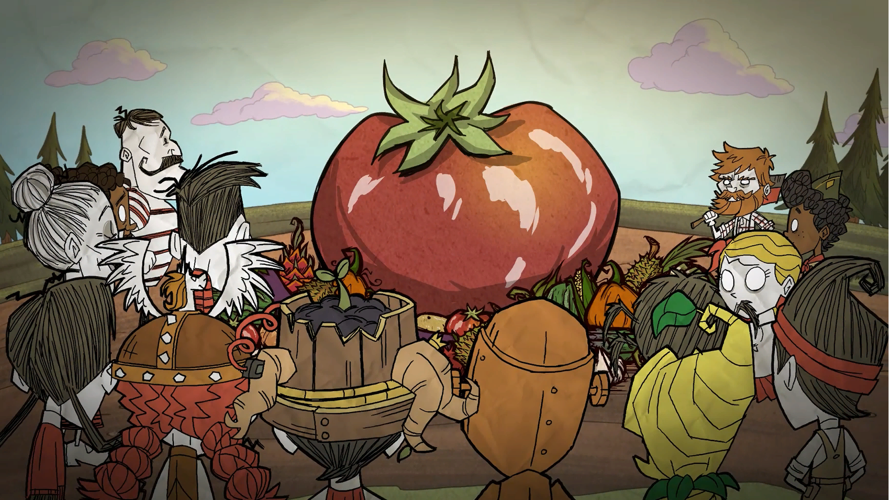 He don t old. Don't Starve. Don t Starve together. Гигантские овощи донт старв. Don't Starve Викинг.
