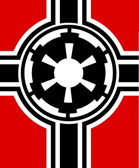 Sw rp. Третий Рейх флаг чёрно белый.
