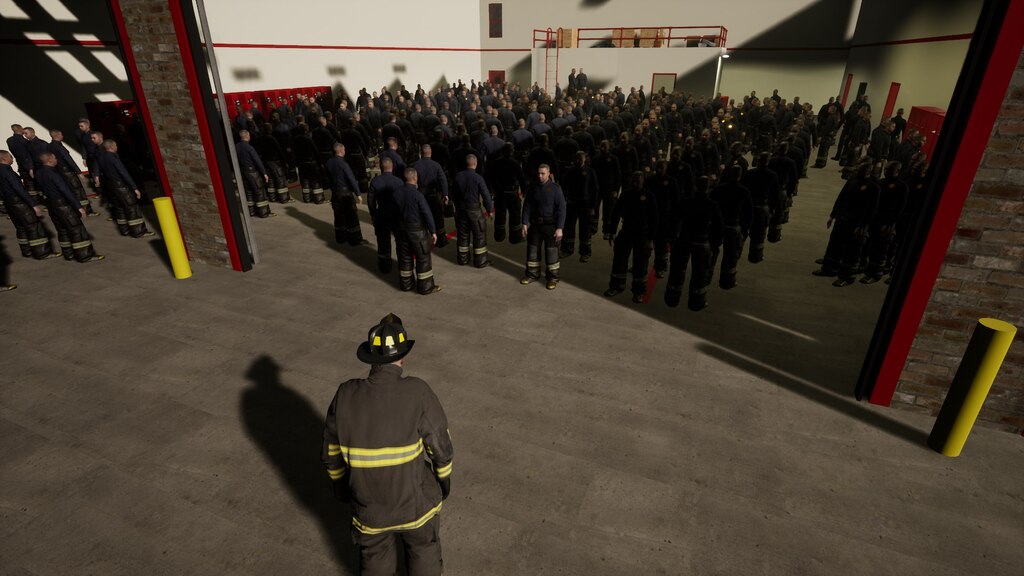 GTA IV - Portuguese Fire Dept responding to a warehouse fire / Bombeiros  Portugueses 