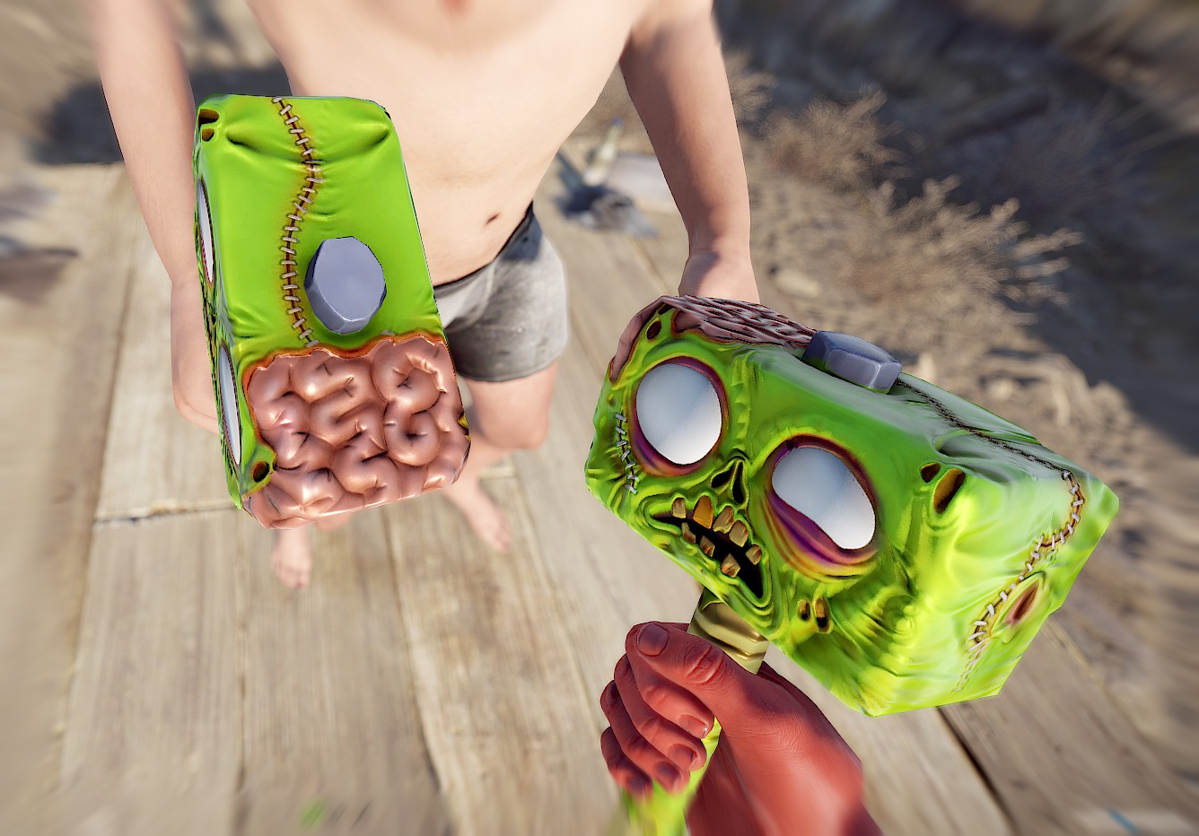 Hammer Head Zombie thumbnail 3