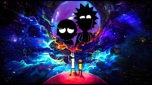 Steam Workshop::Rick and Morty Driving Live Wallpaper