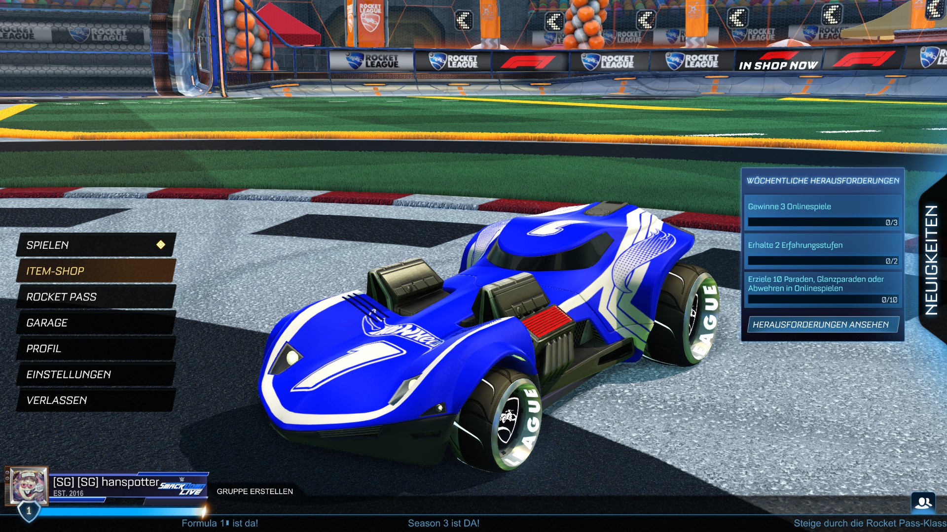 Wie Traded Man In Rocket League