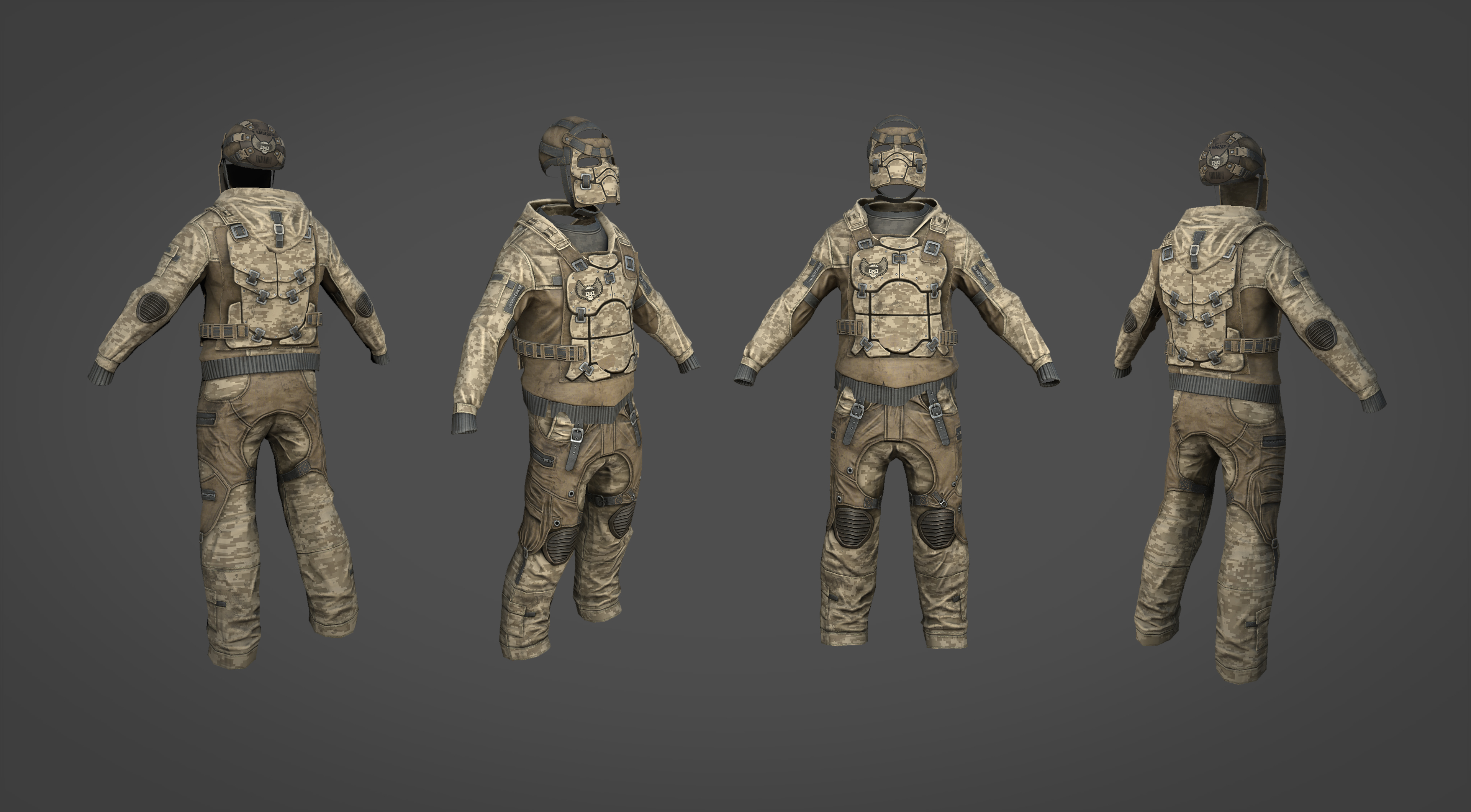 Desert Raiders Chest Plate thumbnail 2