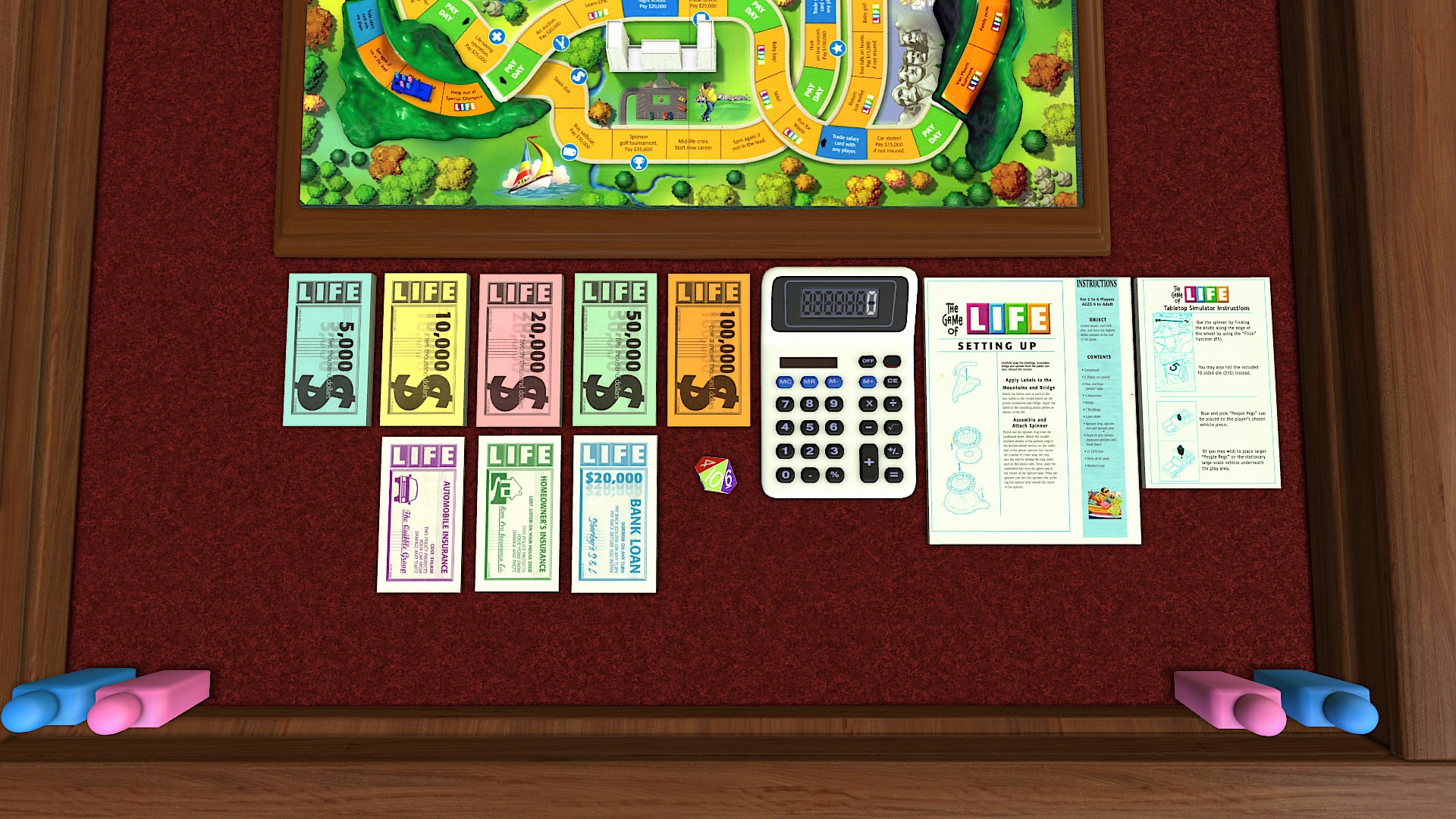 the game of life salary cards
