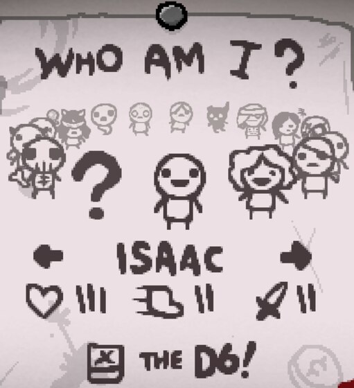 Isaac characters