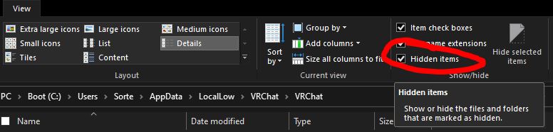 Vrchat Downloaded Content Cache And Local Profile Data? – WVFLYR