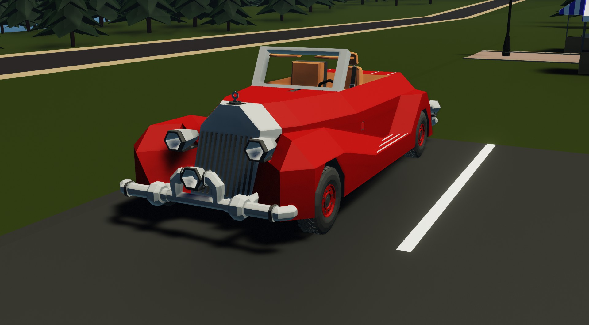 red convertible car roblox id