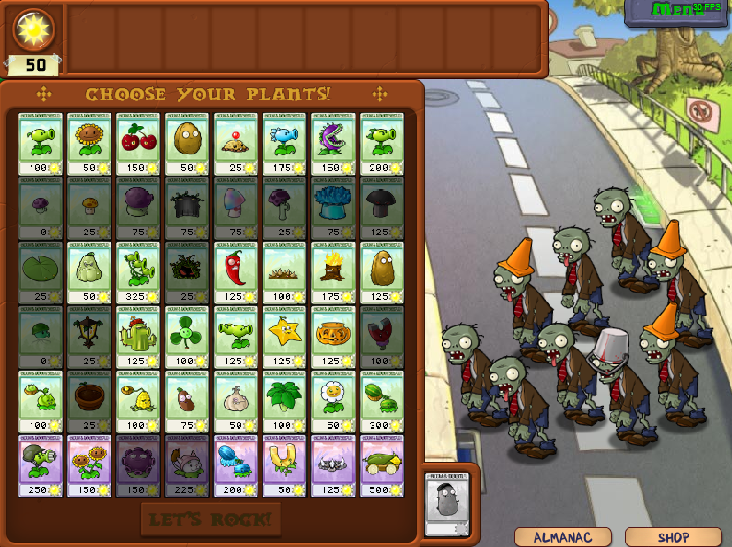 Меню пвз 1. Зомби ПВЗ 1. Растения против зомби зомби с газетой. Растения против зомби новый Альманах. Plants vs Zombies choose your Seeds.