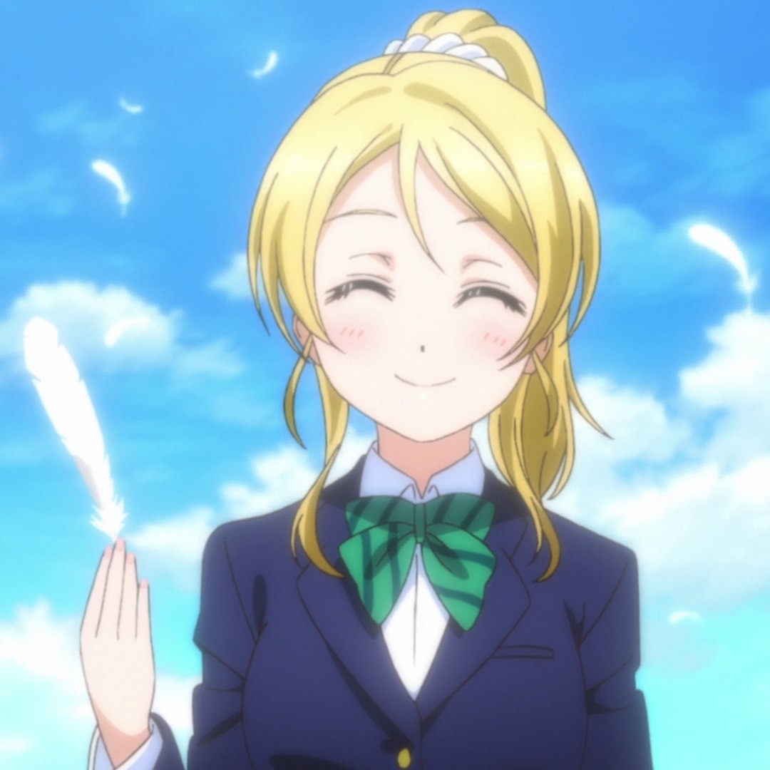 Lovelive！第二季ED Gif 1080P 绚濑绘里（Ayase Eli）