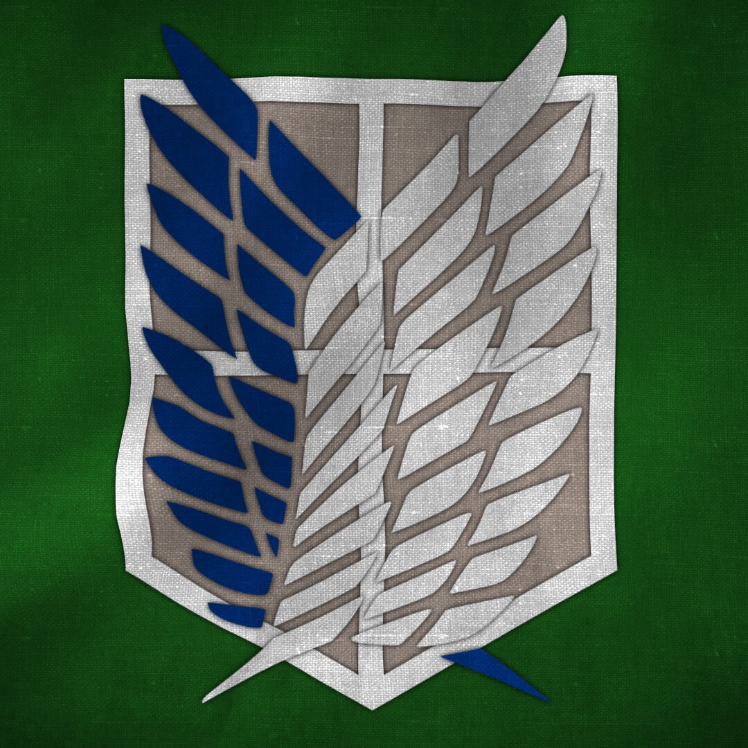 Survey Corps - The Wings Of Freedom Flag