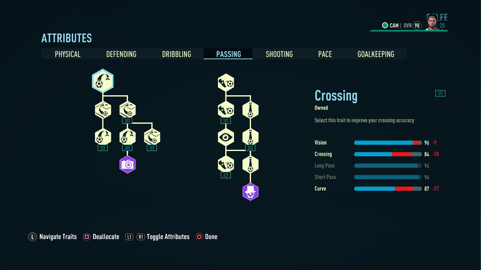 90 Overall CAM ( PLAYER CAREER MODE GUIDE ) image 2
