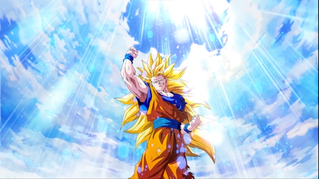 Goku goes Super Saiyan 3 remastered HD 1080p 1 