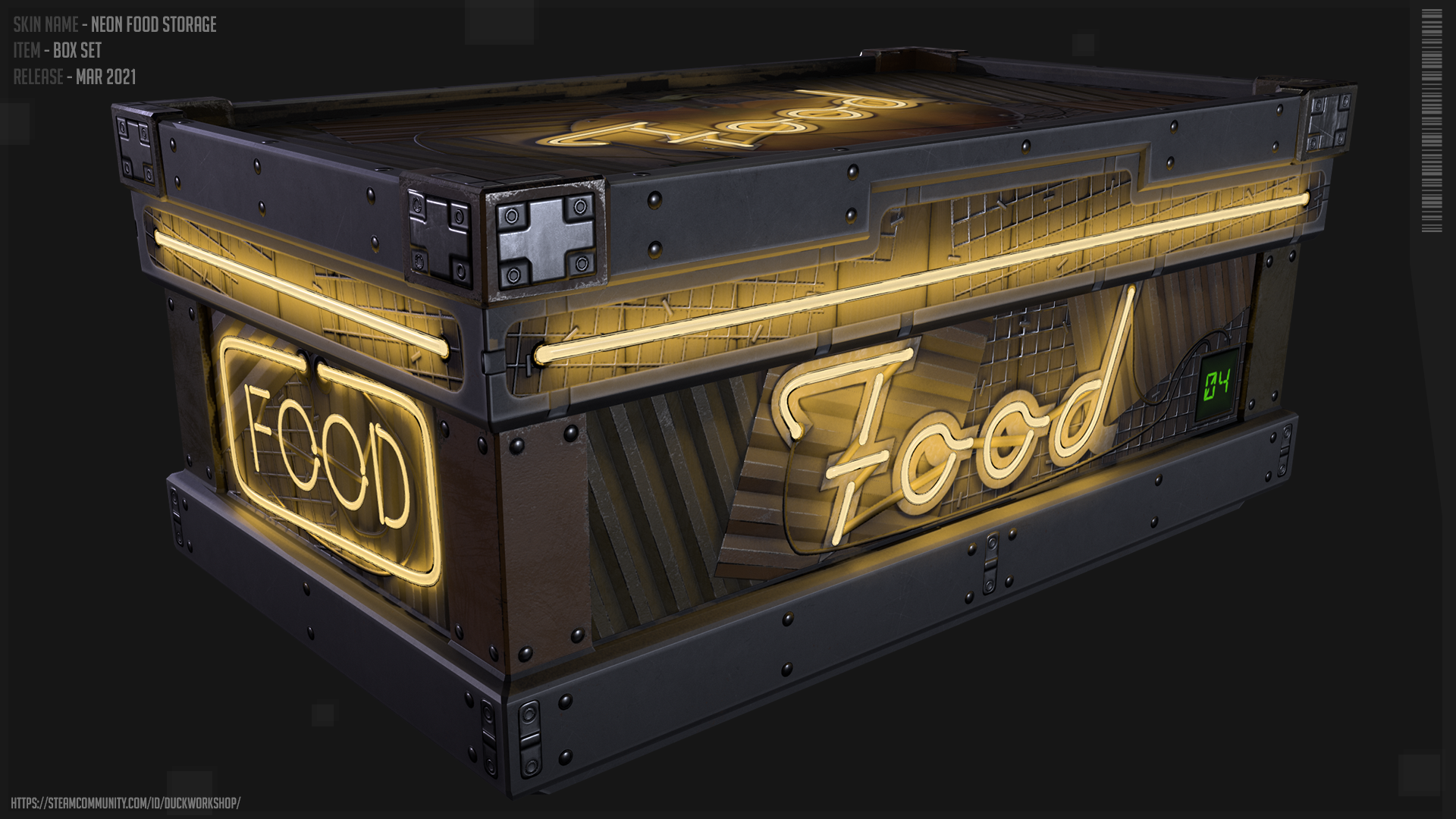 Neon Food Storage thumbnail 2