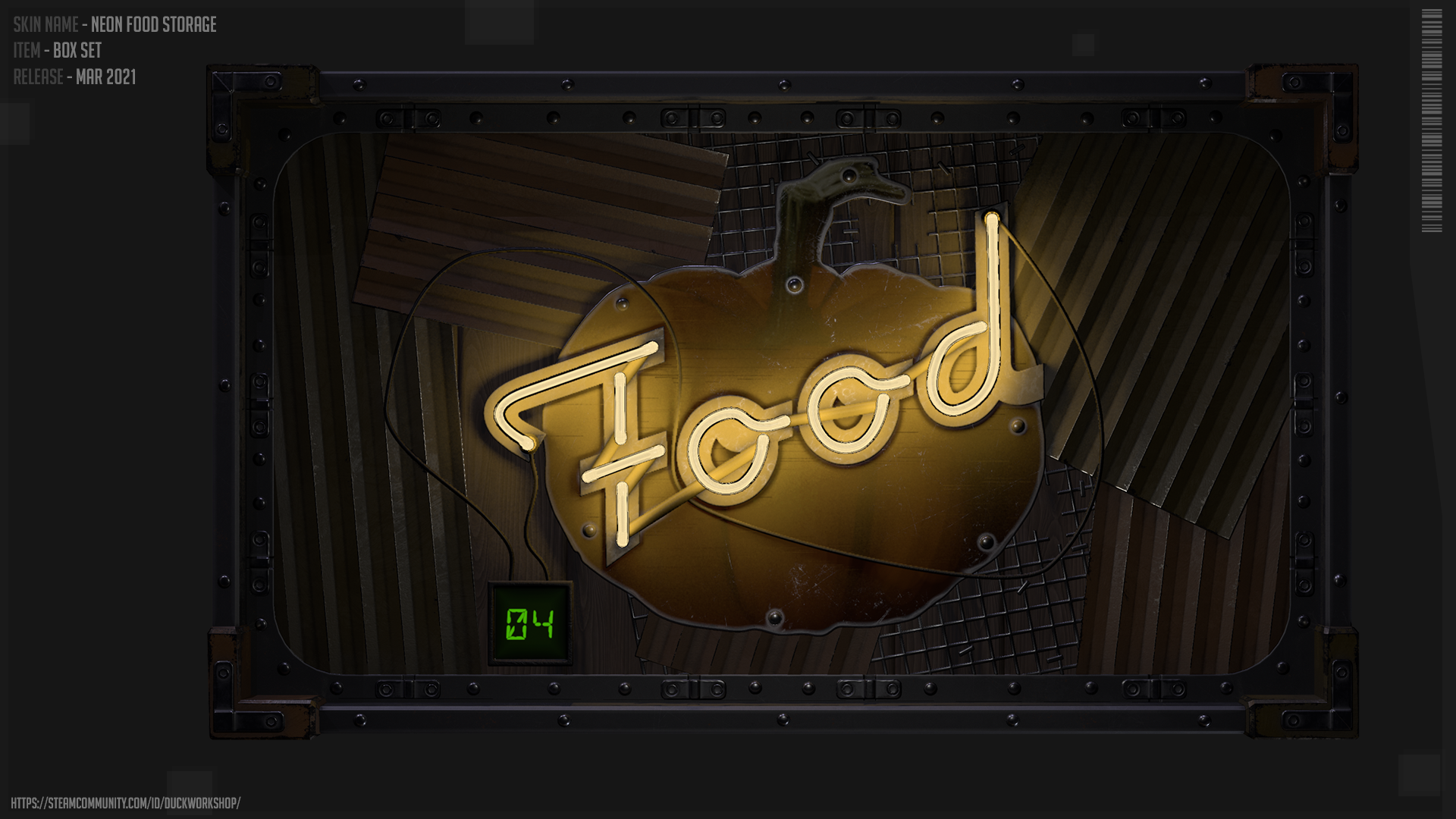 Neon Food Storage thumbnail 3