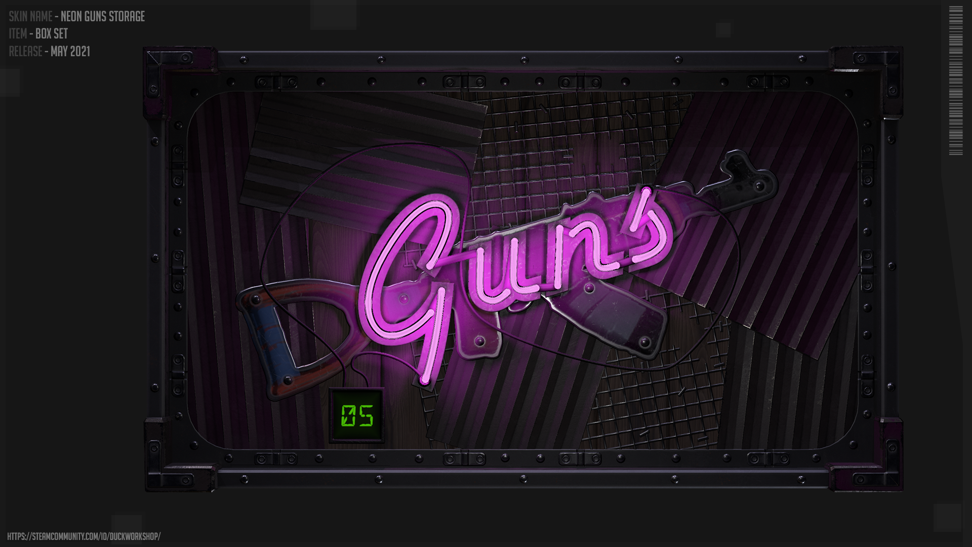 Neon Gun Storage thumbnail 2